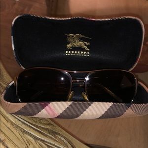 BURBERRY 3020 AVIATOR SUNGLASSES 3020 1002/13